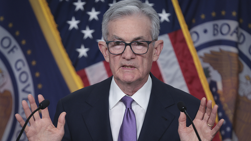 U.S. Federal Reserve Board Chairman Jerome Powell speaks during a news conference at the headquarters of the Federal Reserve in Washington, DC.,  December 13, 2023. /CFP  