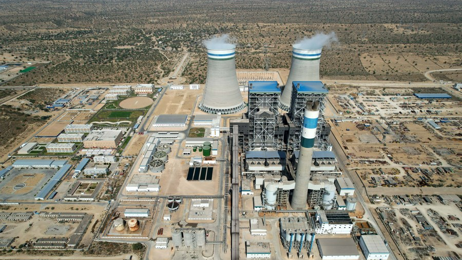 A view of the Thar Coal Block-I Coal Electricity Integration project in Sindh Province, Pakistan, February 28, 2023. /Xinhua