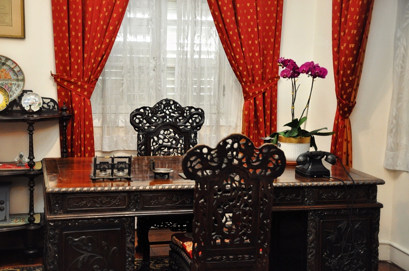 A file photo shows the interior of a Portuguese residence at the Taipa Houses Museum in Macao. /CFP