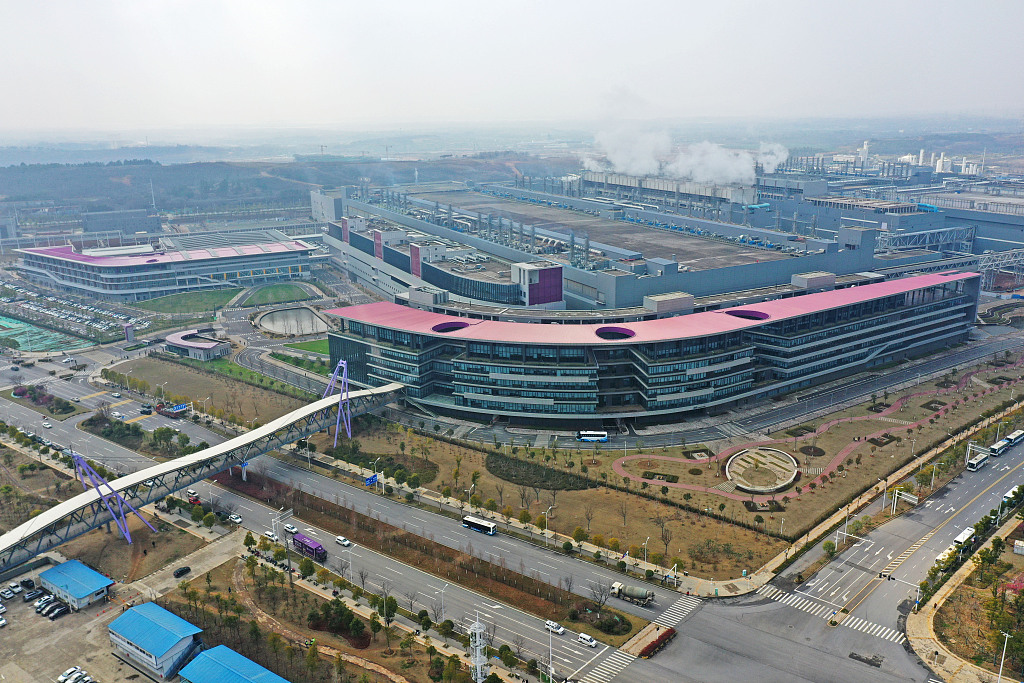 The headquarters of YMTC, Wuhan, China, February 24, 2023. /CFP