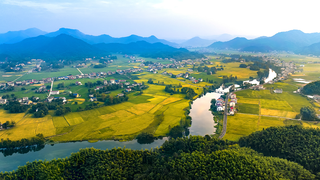 Chinese village. /VCG