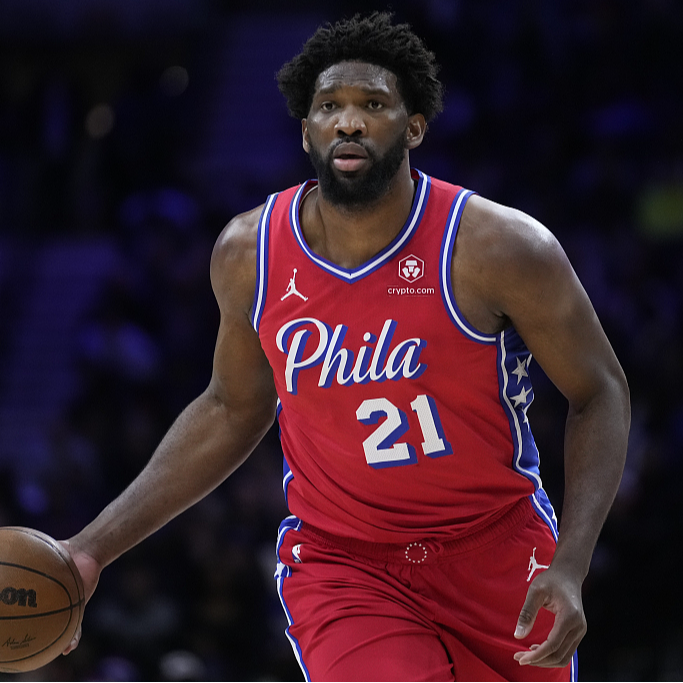 Reigning MVP Embiid to miss Christmas Day game due to ankle sprain - CGTN