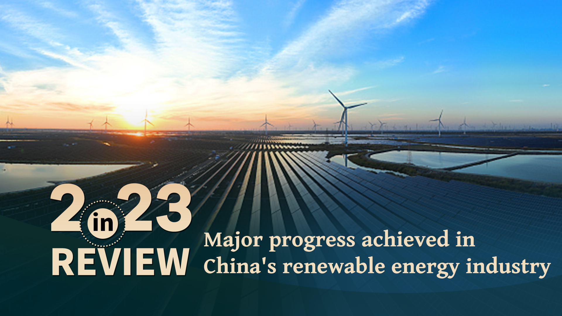 A local wind farm in Yancheng, east China's Jiangsu Province, November 18, 2023. /CFP
