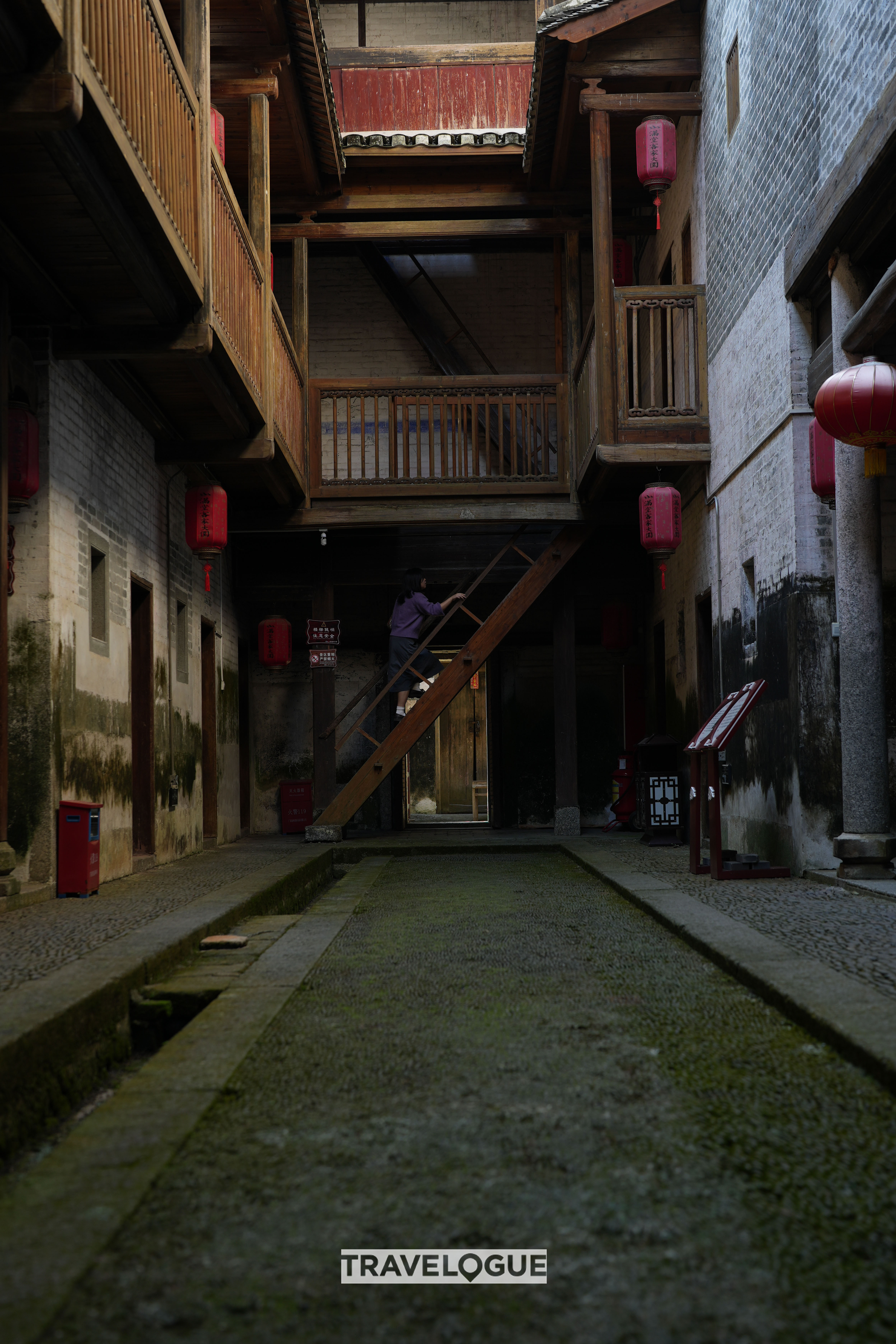 An undated photo shows typical Hakka architecture in Shaoguan, south China's Guangdong Province. /CGTN