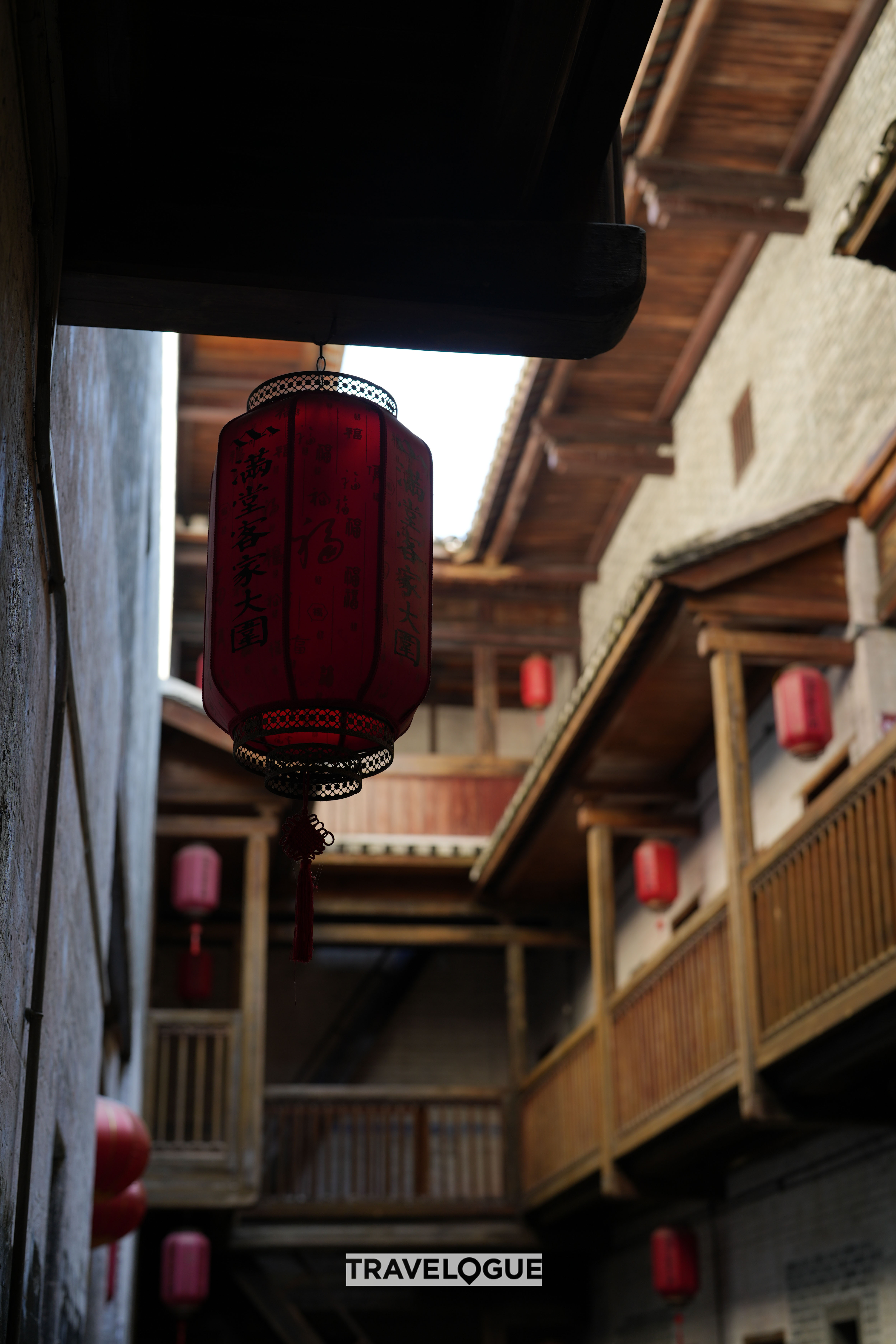 An undated photo shows typical Hakka architecture in Shaoguan, south China's Guangdong Province. /CGTN