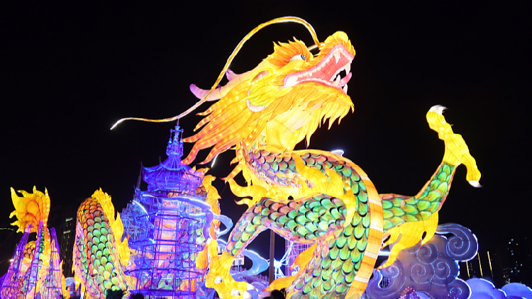 Lantern fair set to usher in New Year in Jiangsu - CGTN