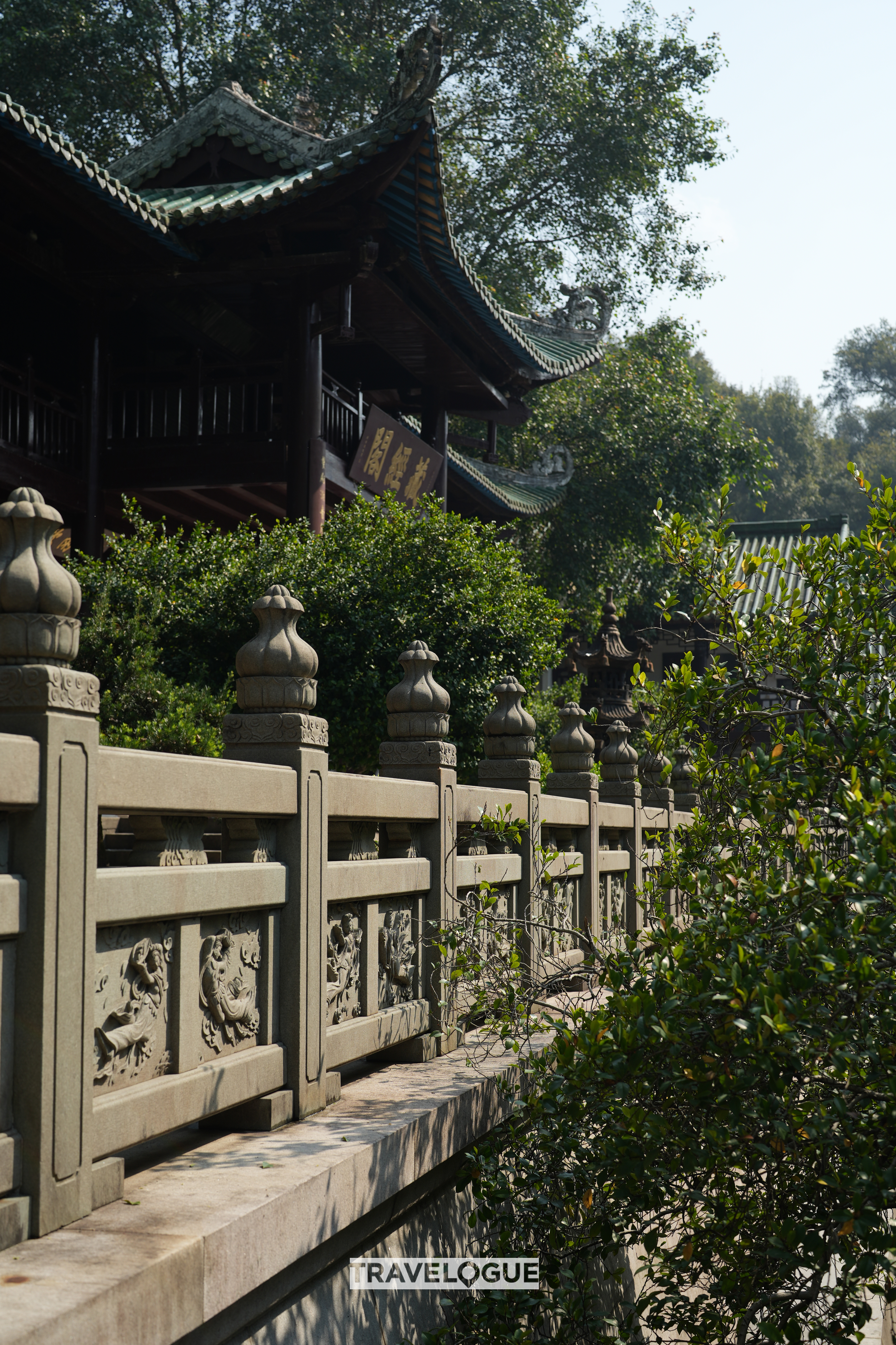 An undated photo shows the view of Nanhua Temple in Shaoguan, south China's Guangdong Province. /CGTN