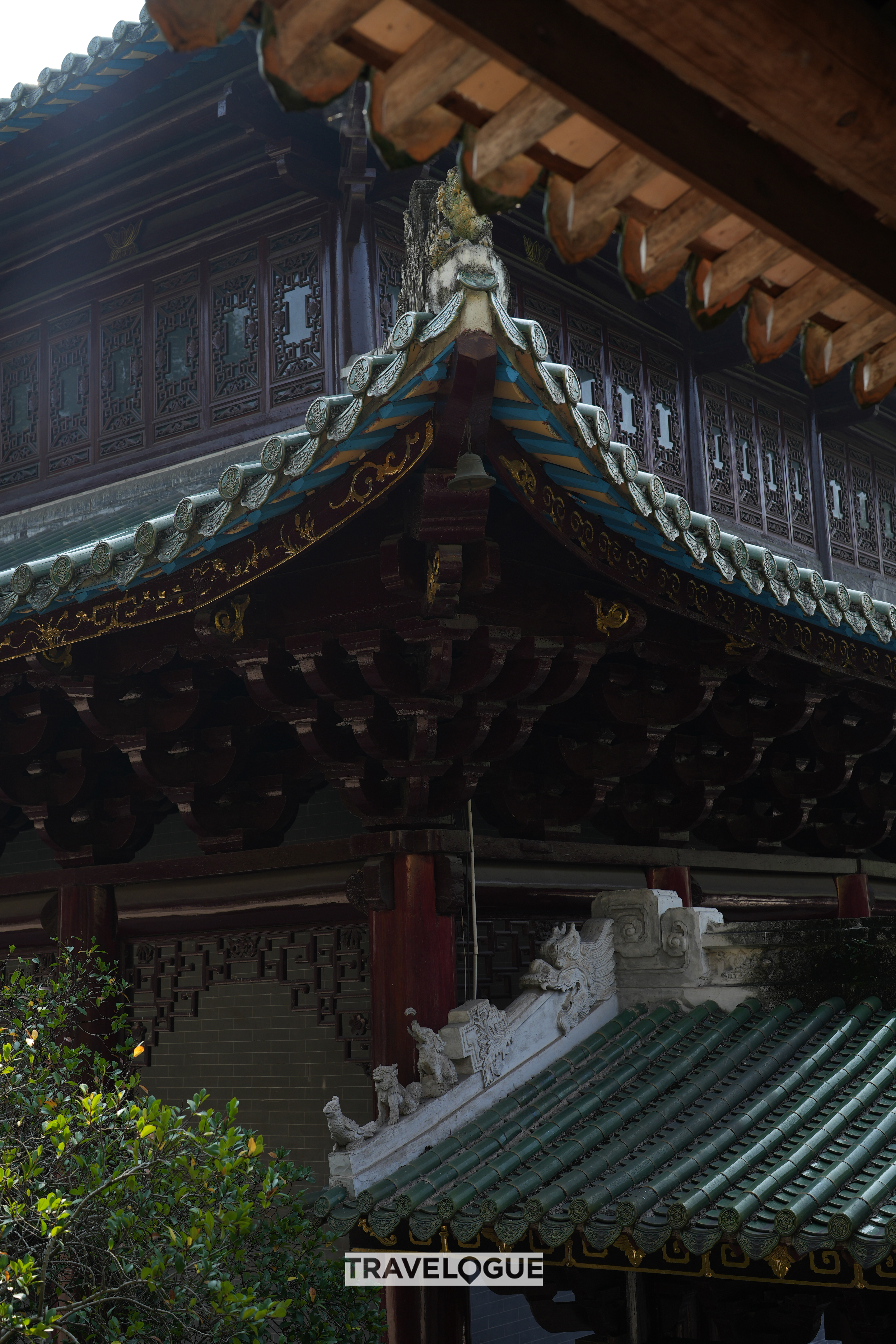 An undated photo shows the view of Nanhua Temple in Shaoguan, south China's Guangdong Province. /CGTN