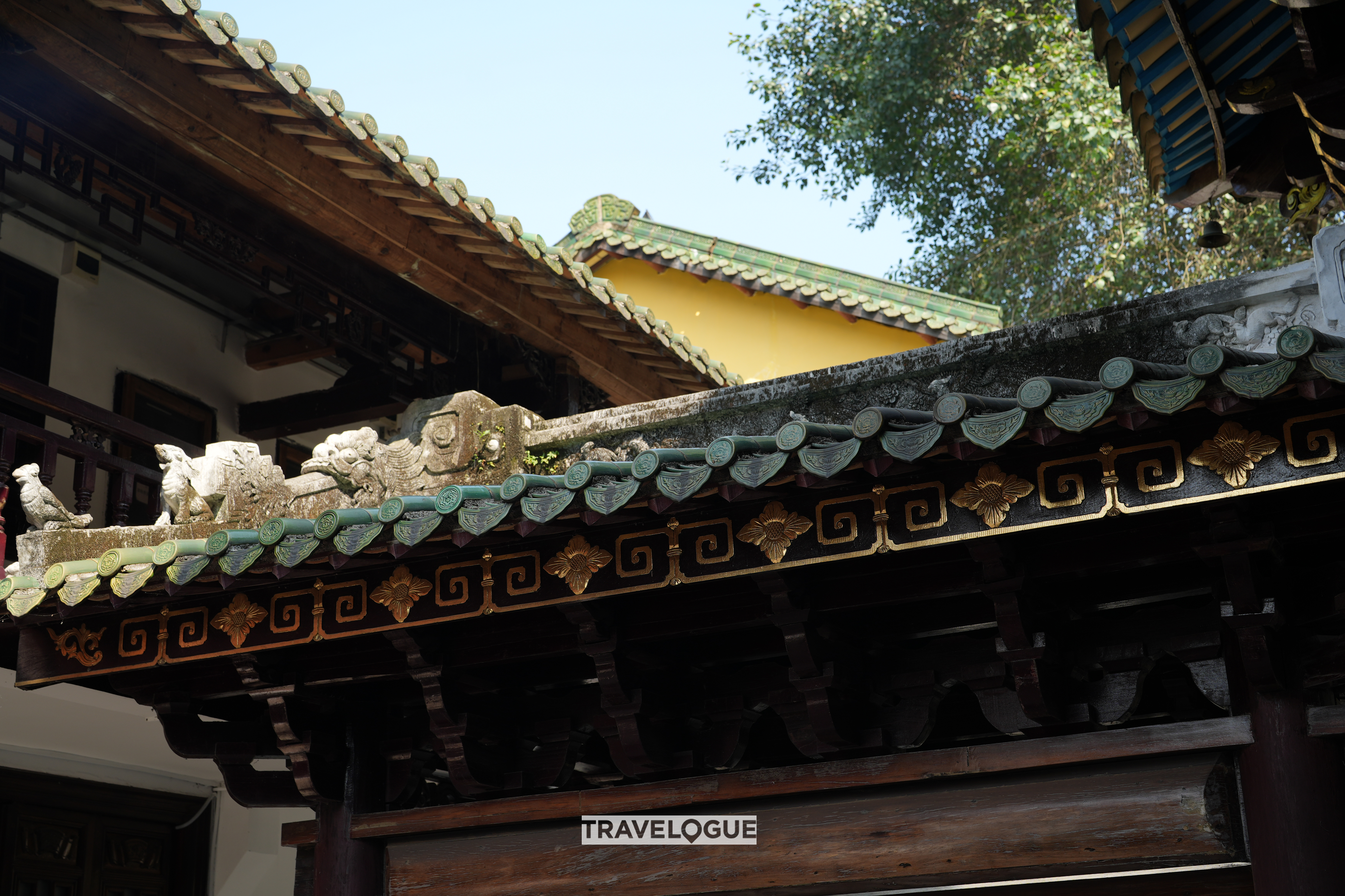 An undated photo shows the view of Nanhua Temple in Shaoguan, south China's Guangdong Province. /CGTN