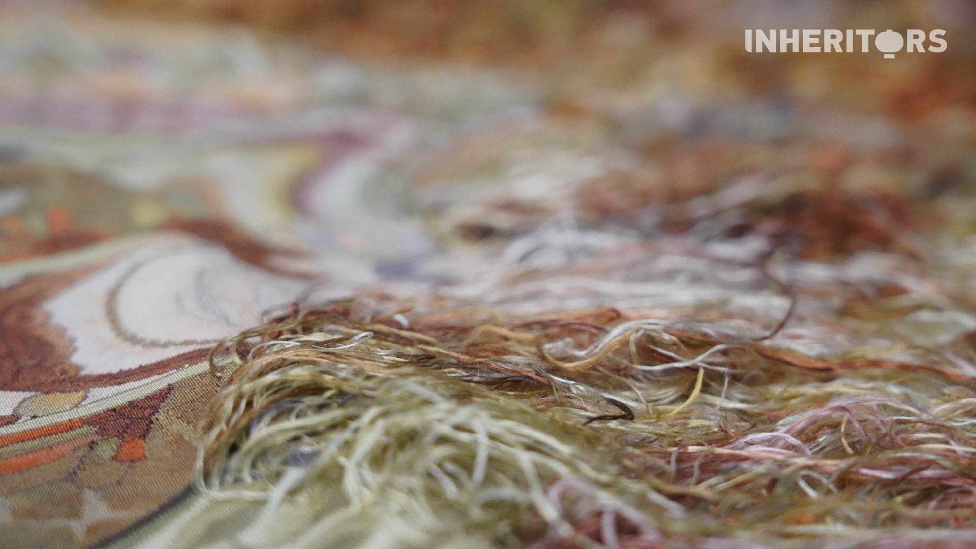 A view of Kesi silk tapestry work in Suzhou, Jiangsu Province. /CGTN