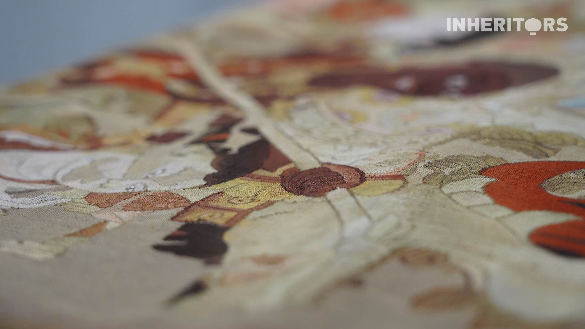 A view of Kesi silk tapestry work in Suzhou, Jiangsu Province. /CGTN