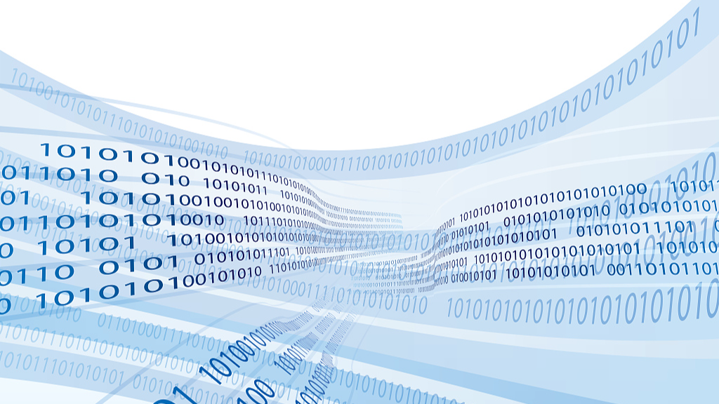 The image shows binary code./CFP