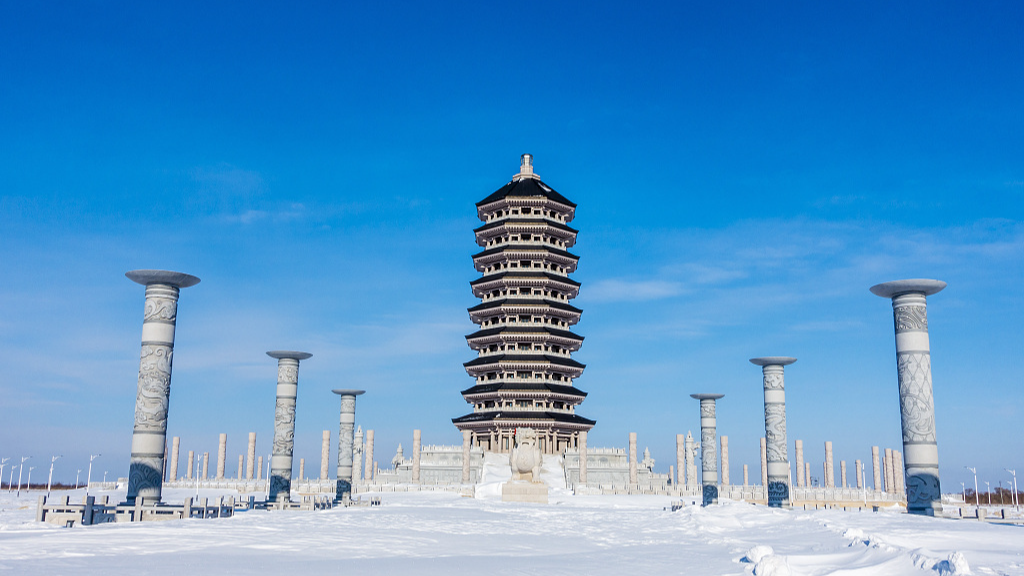 Live: View of China's easternmost city in Heilongjiang Province in winter – Ep. 2