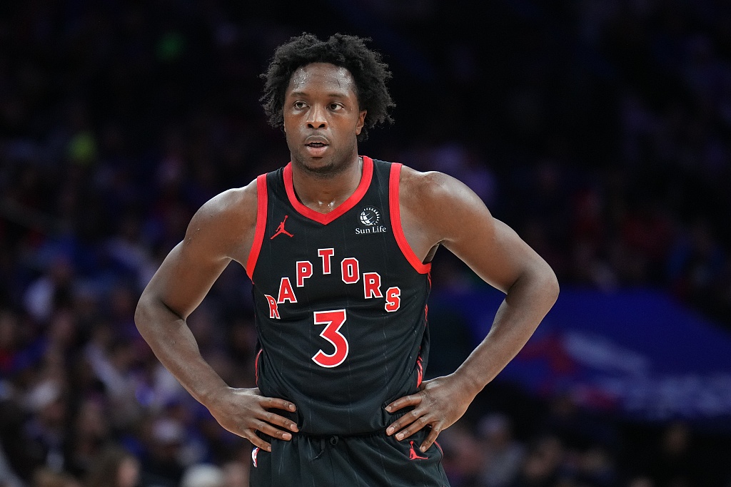 New York Knicks trade RJ Barrett for Toronto Raptors' OG Anunoby CGTN