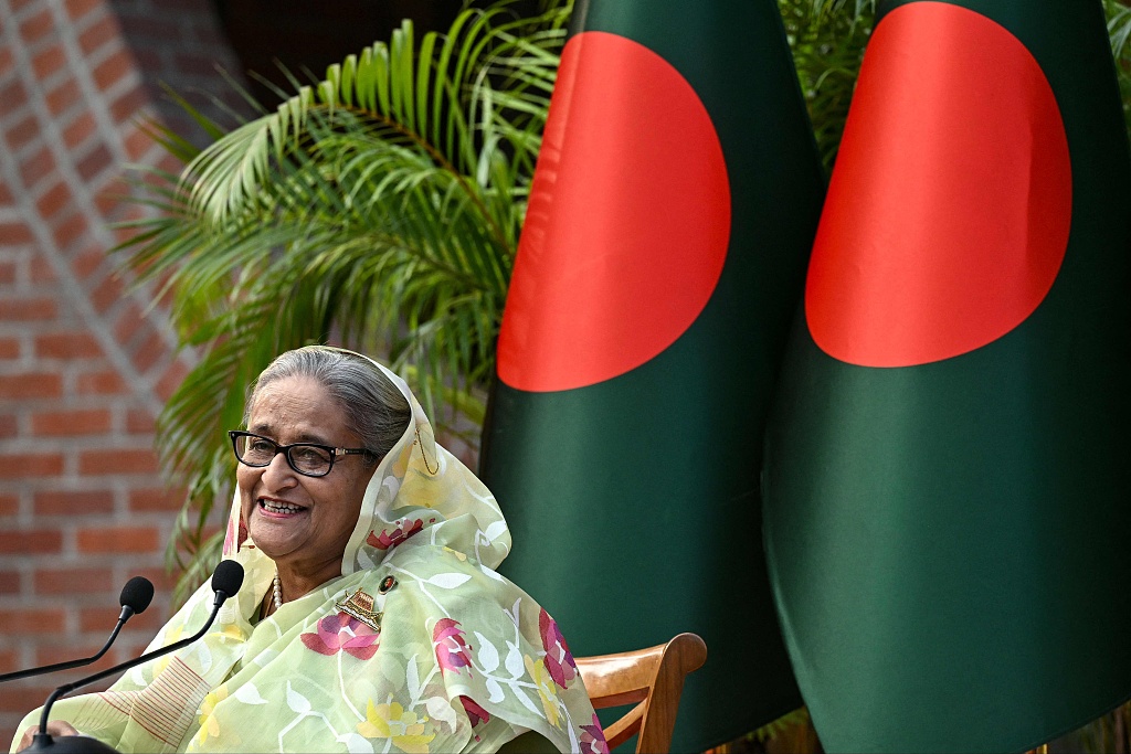 Bangladeshi president appoints Sheikh Hasina as new PM