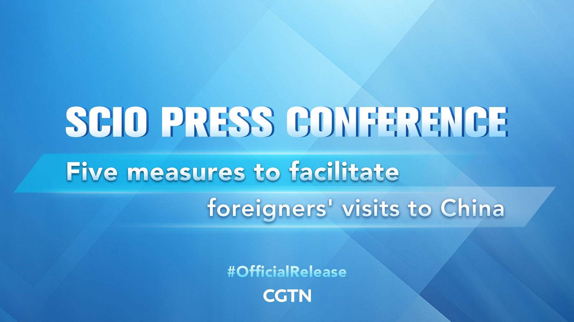 Live: Five measures to facilitate foreigners' visits to China