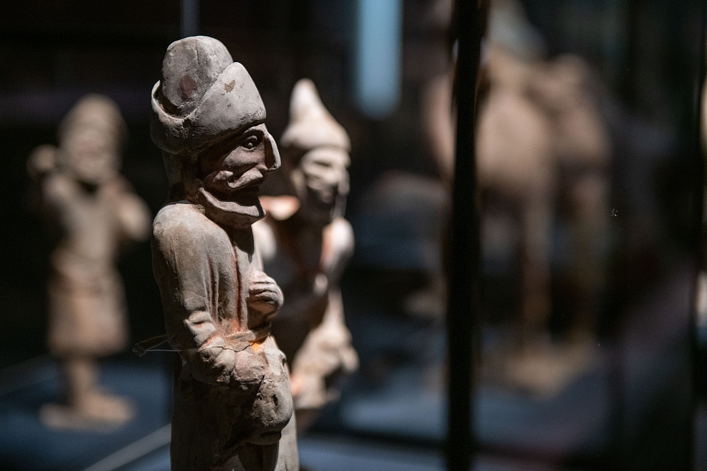 Artifacts are on display at three ongoing exhibitions at the Palace Museum in Beijing, January 12, 2024. /CFP