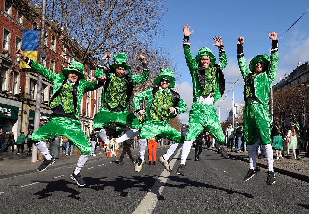 Green is always a feature of St. Patrick's Day celebrations. /CFP