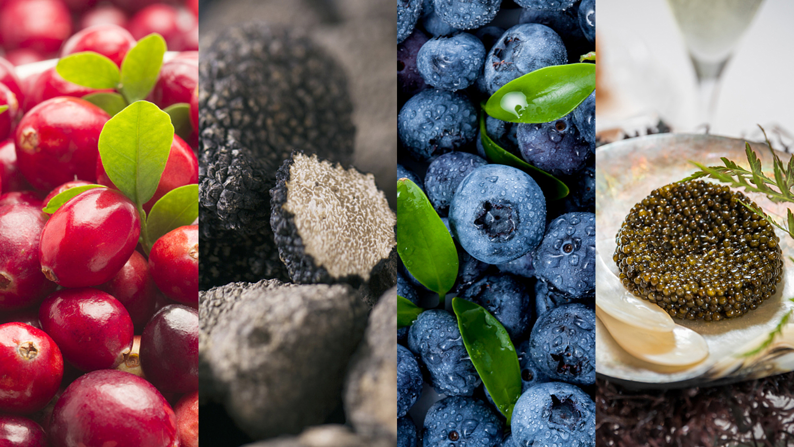 Cranberries, black truffles, blueberries and caviar are all grown or produced in northeast China. /CFP