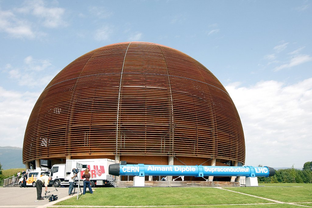 A view of the Globe of Science and Innovation of the European Organization for Nuclear Research in Meyrin near Geneva, Switzerland. /CFP