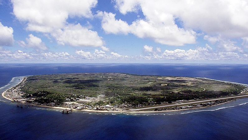 The island state of the Republic of Nauru. /CFP