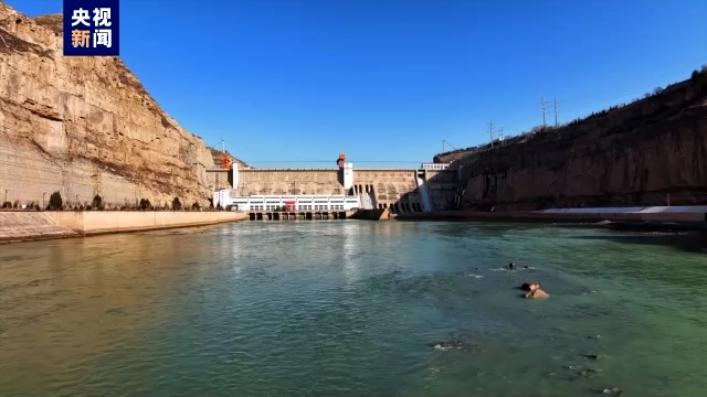 Wanjiazhai diversion project, a major water control project on the Yellow River, is situated in the middle reaches of the Yellow River in Shanxi Province. /CMG