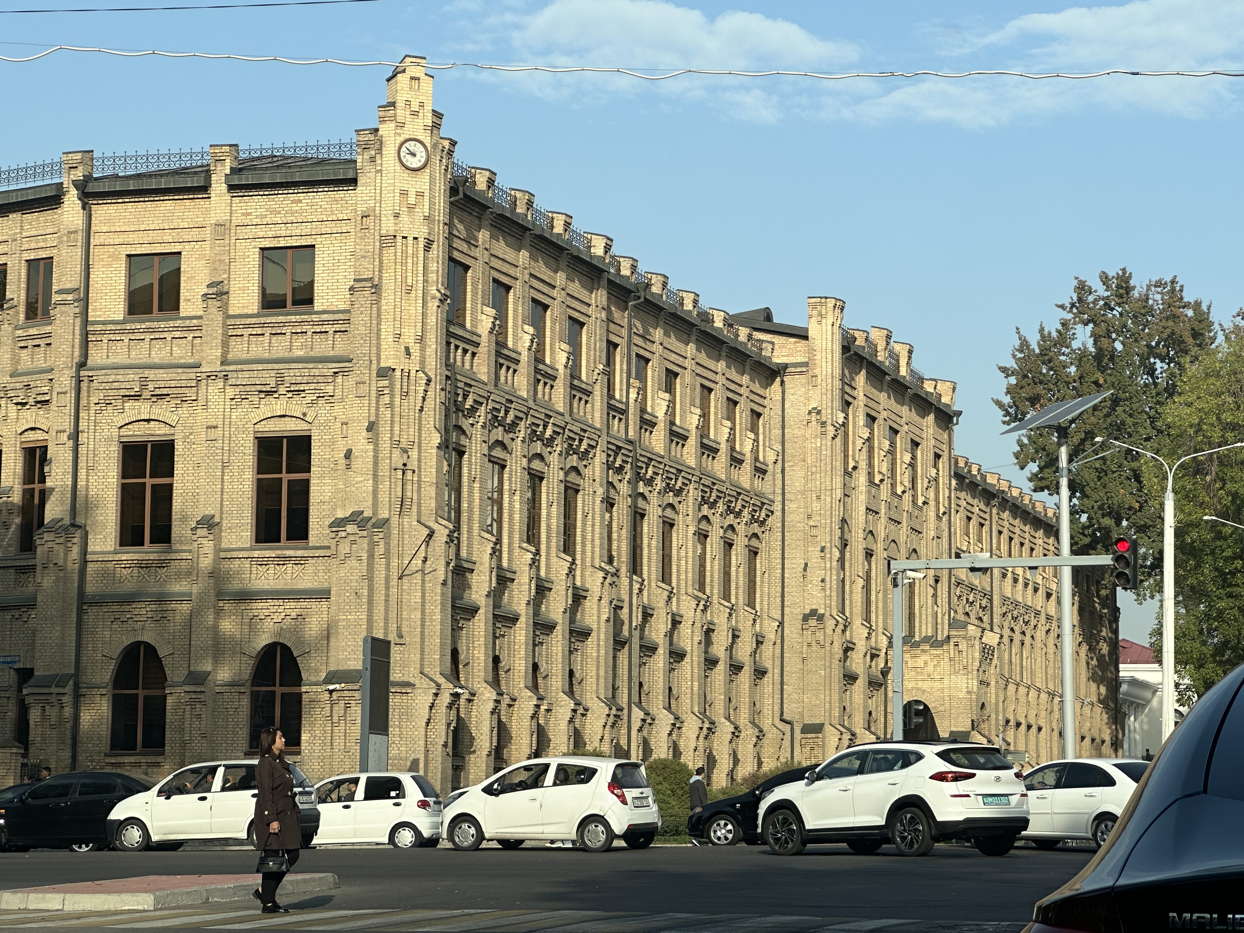 A view of a university building in Tashkent, capital of Uzbekistan. Zheng Junfeng/CGTN