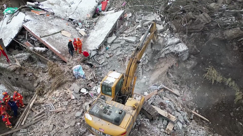 Live: Latest on landslide in SW China's Yunnan Province