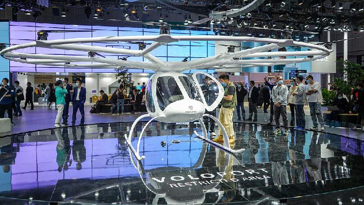 UK Regulator Looking At Designs For Flying Taxi Airports CGTN   Ffb846fe8679411fa255a4dd96b8c1a3 750 