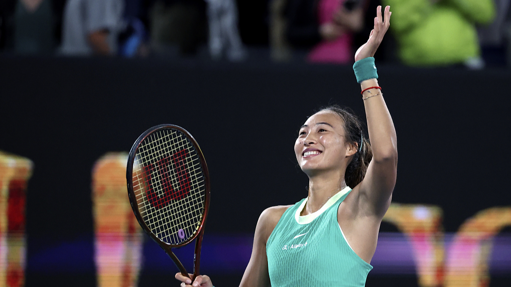 China's Zheng Qinwen reaches Australian Open final