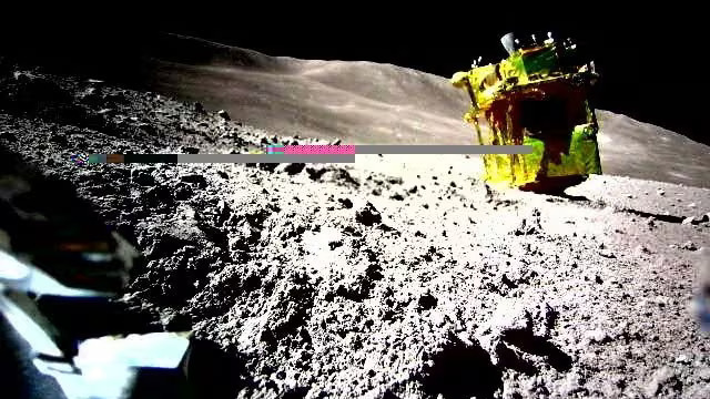 The Smart Lander for Investigating Moon, is seen in this handout image released by Japan Aerospace Exploration Agency on January 25, 2024. /Reuters