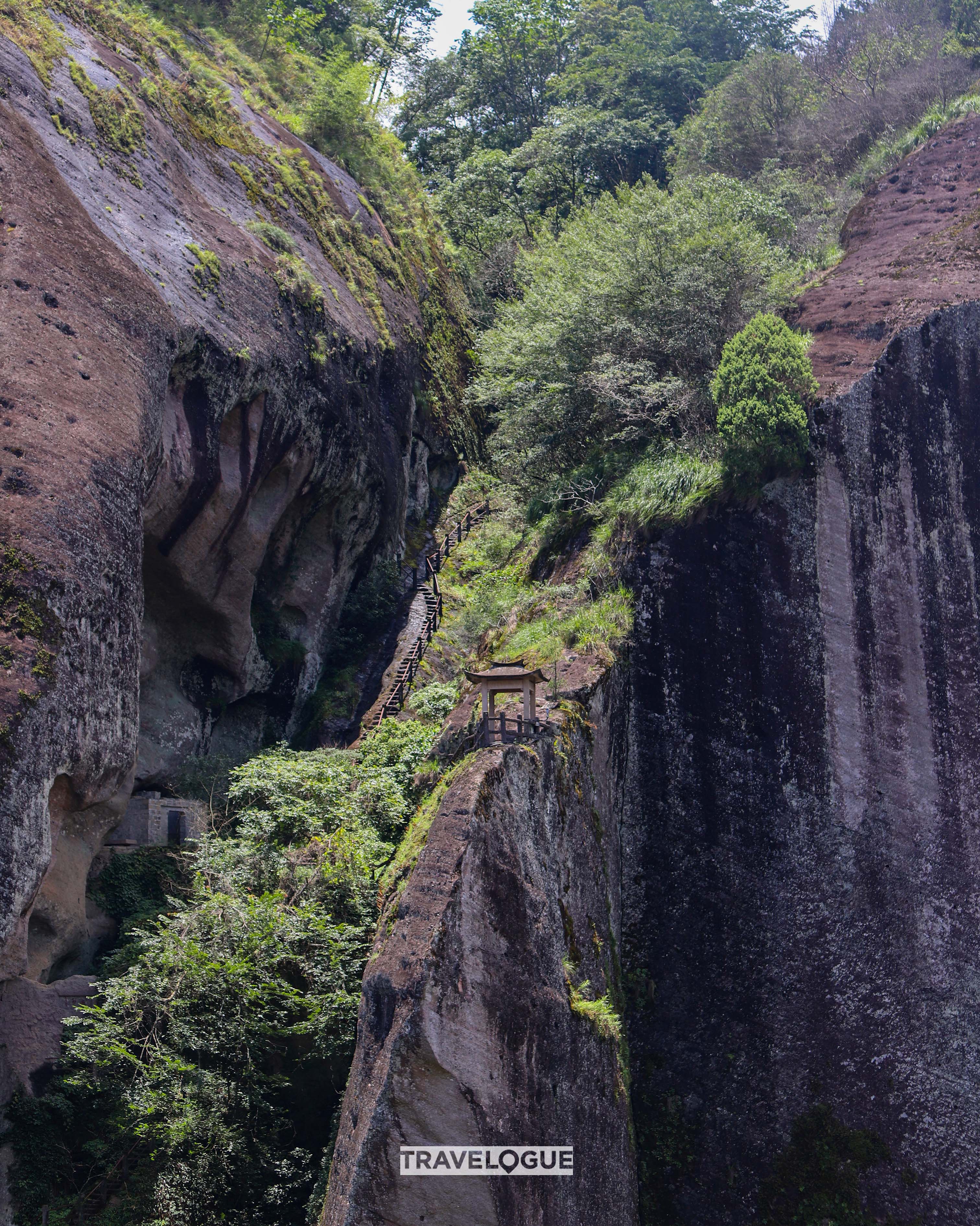 An undated photo shows the view of the Wuyi Mountain in southeast China's Fujian Province. /CGTN