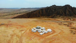 Space-themed tourism takes off in Gobi Desert