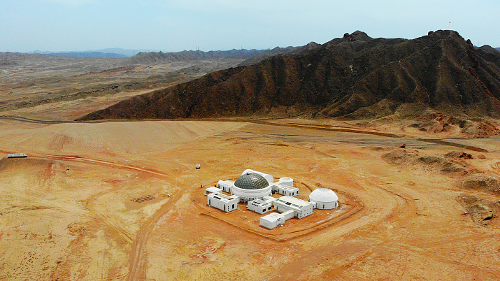 Mars Base 1, a simulated Martian habitat located in Jinchang City, Gansu Province, May 15, 2023. /CFP