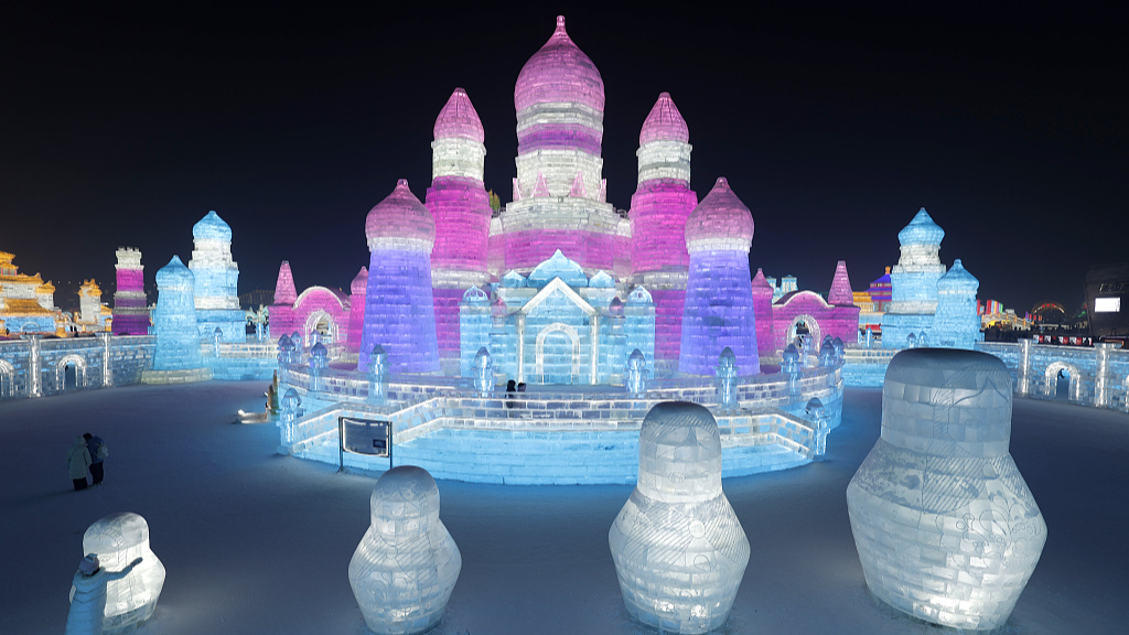 Live: Harbin Ice and Snow World wows visitors with spectacular sculptures – Ep. 22
