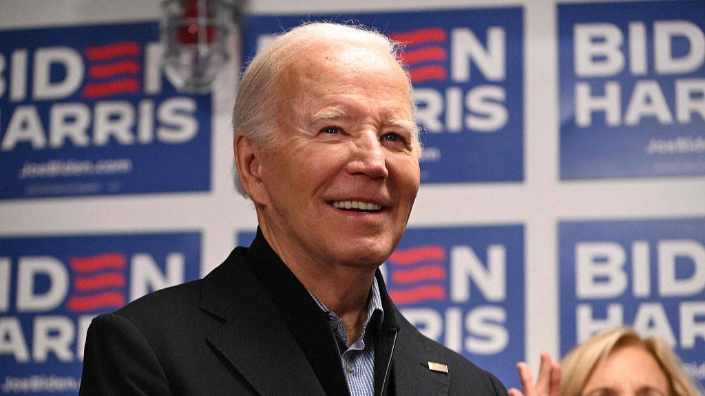 U.S. President Joe Biden wins South Carolina's Democratic primary CGTN