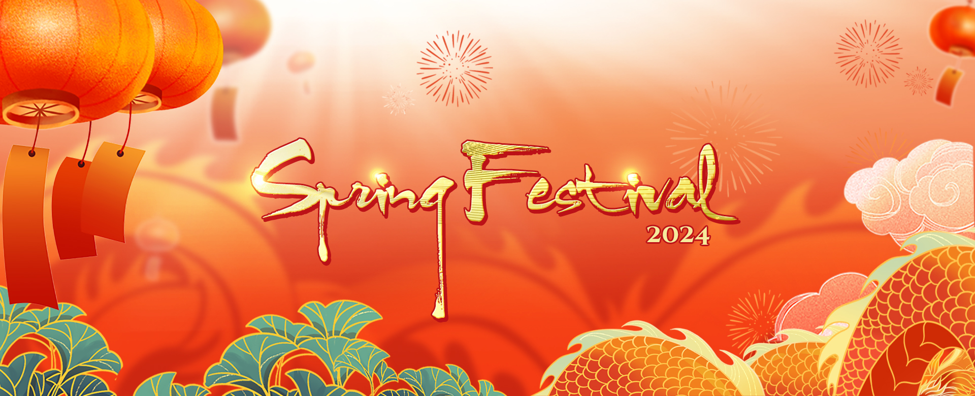 web banner for the report of spring festival 2024