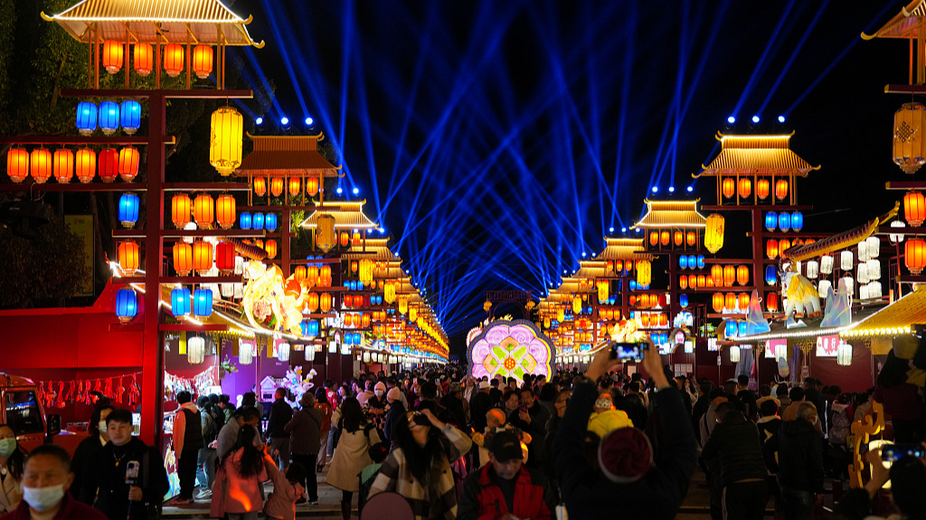 Kunming Expo Park, February 5, 2024. /CFP