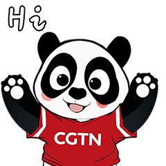 Memes of the cute panda Xiao Mo cheering for Chengdu Universiade