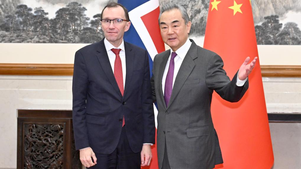 Chinese Foreign Minister Wang Yi, also a member of the Political Bureau of the Communist Party of China Central Committee, holds talks with Minister of Foreign Affairs of Norway Espen Barth Eide in Beijing, capital of China, February 5, 2024. /Xinhua