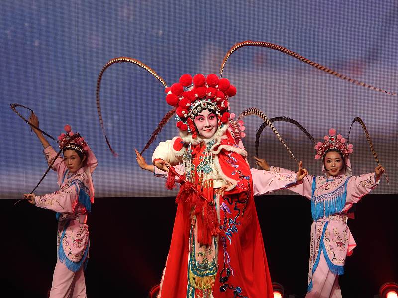 Pekin Opera for the Chinese New Year celebrations in Sydney, Australia, February 2, 2024. /CFP