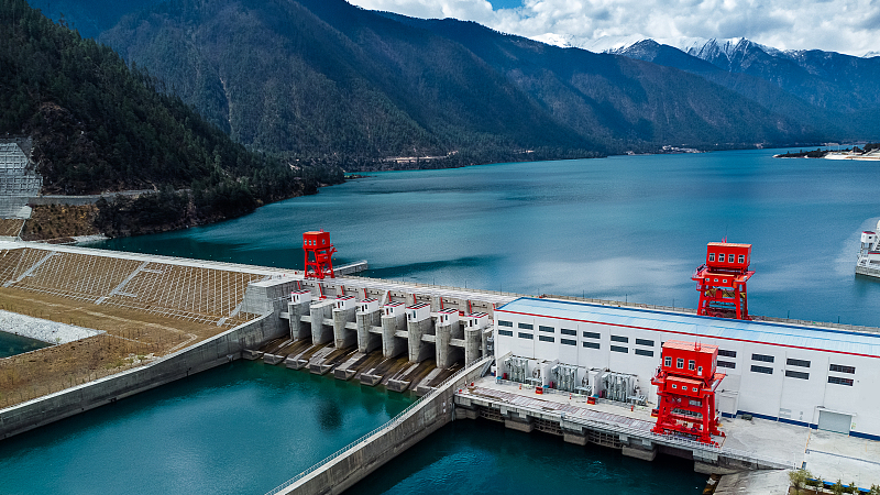 Nyingchi Hydropower Station, Nyingchi Prefecture, Xizang Autonomous Region, China. /CFP
