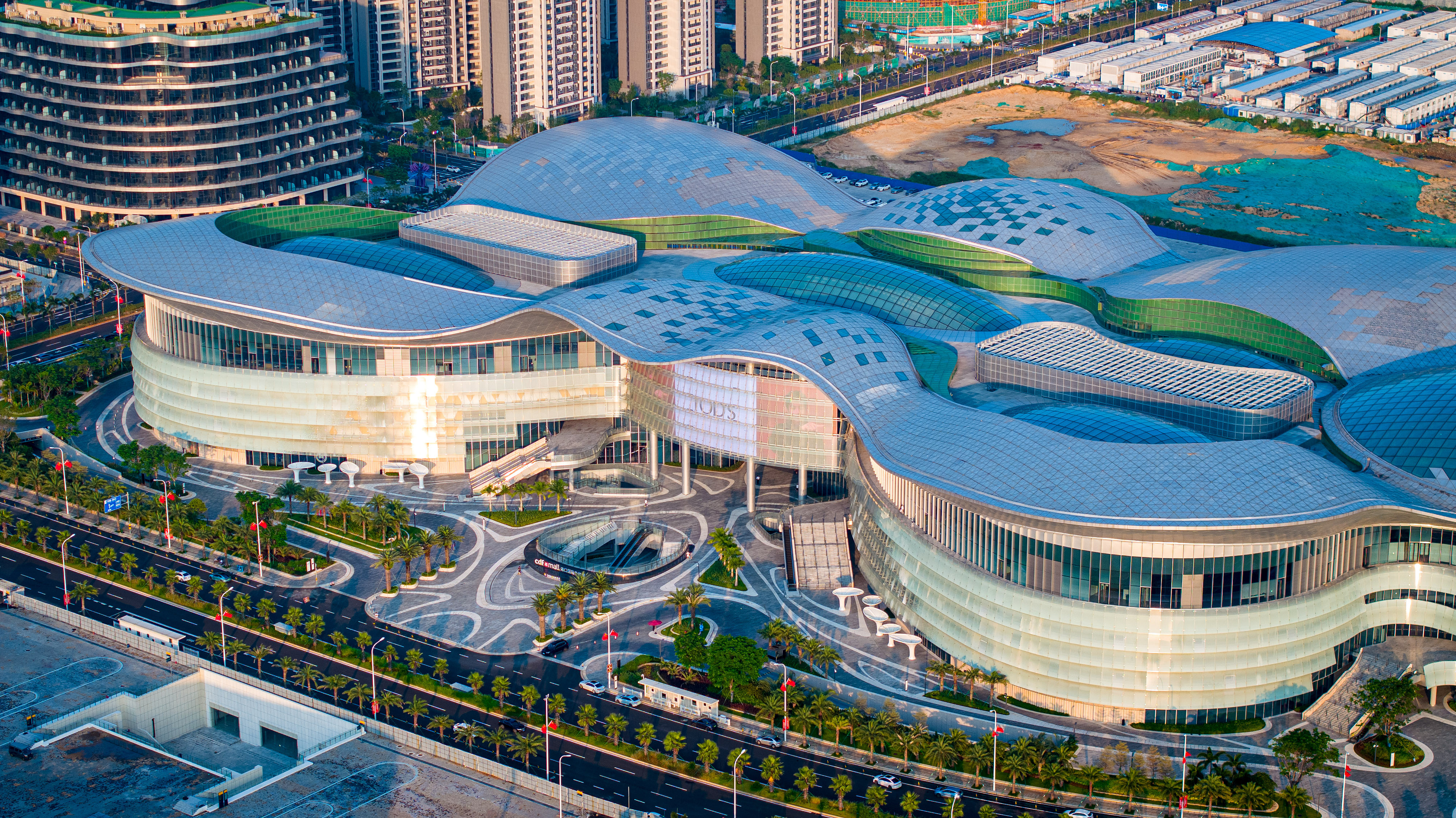 Haikou International Duty-Free Shopping Complex, Haikou, capital of south China's Hainan Province, October 6, 2023. /CFP