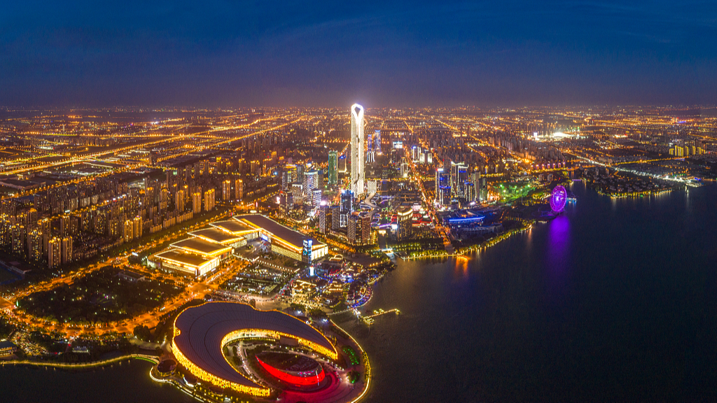 Live: Enchanting nightscape of Suzhou, China's vibrant economic hub