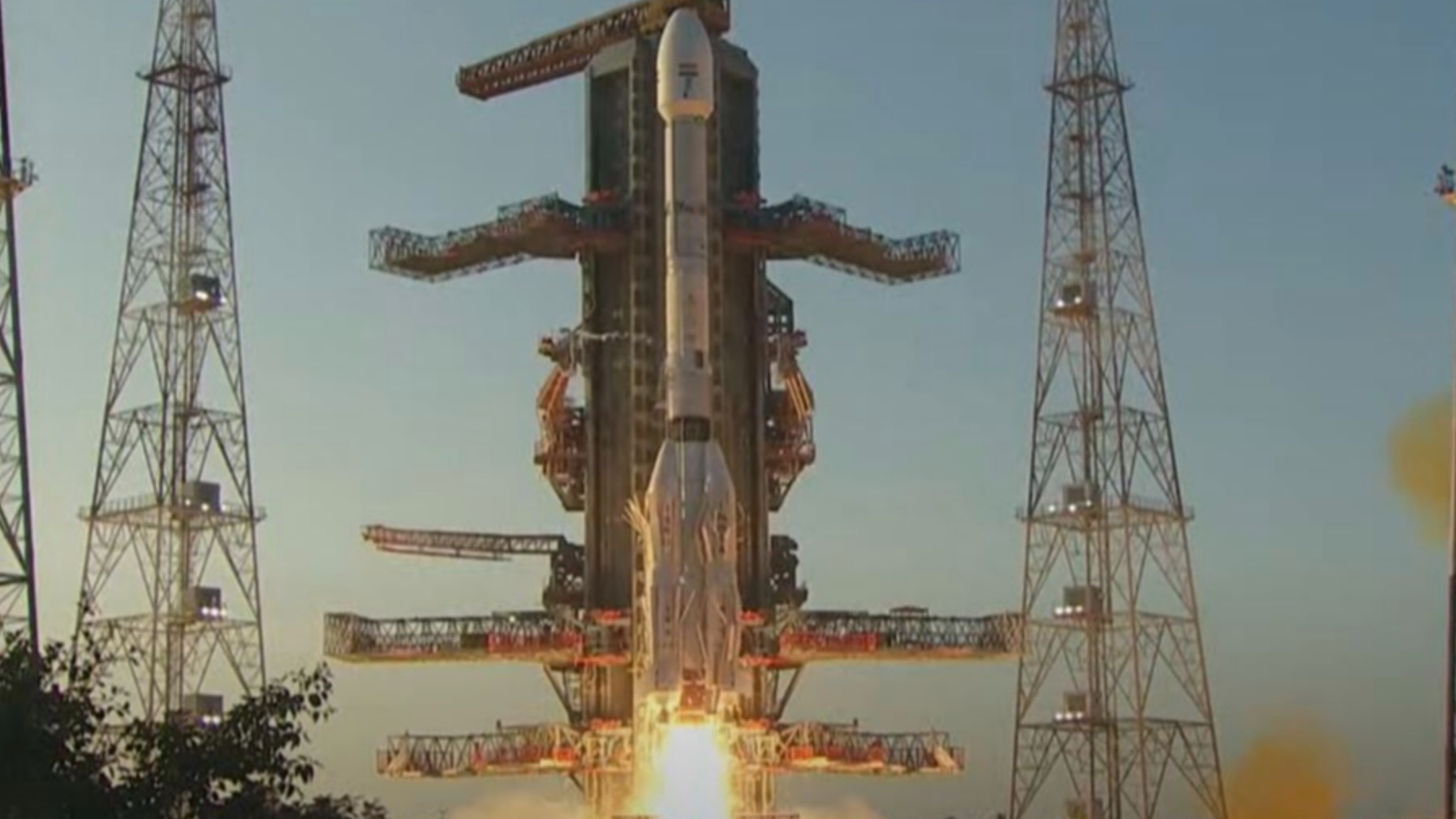 The launch of ISRO's INSAT-3DS mission, at the Satish Dhawan Space Station, in Sriharikota, India, Feburary 17, 2024. /ISRO