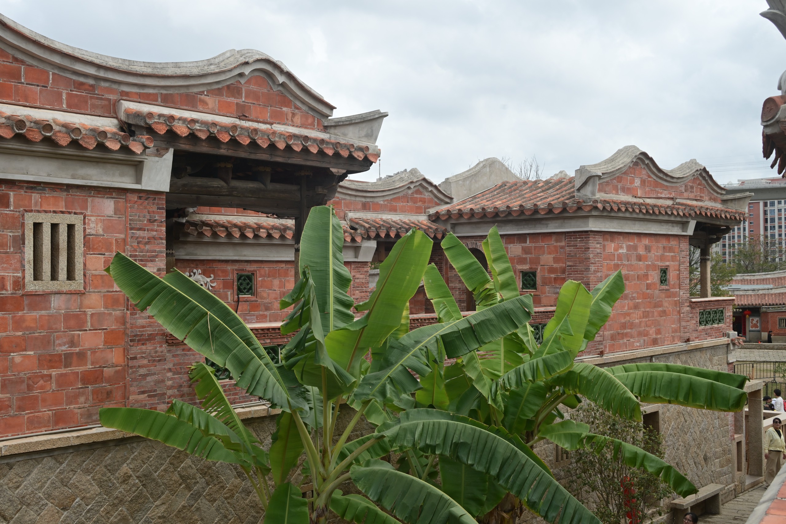 A photo taken on February 19, 2024 shows the ancient residential buildings in Wulin ancient village in Jinjiang, Fujian Province. /IC