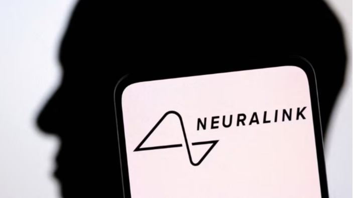 Neuralink logo and Elon Musk silhouette are seen in this illustration taken December 19, 2022. /Reuters