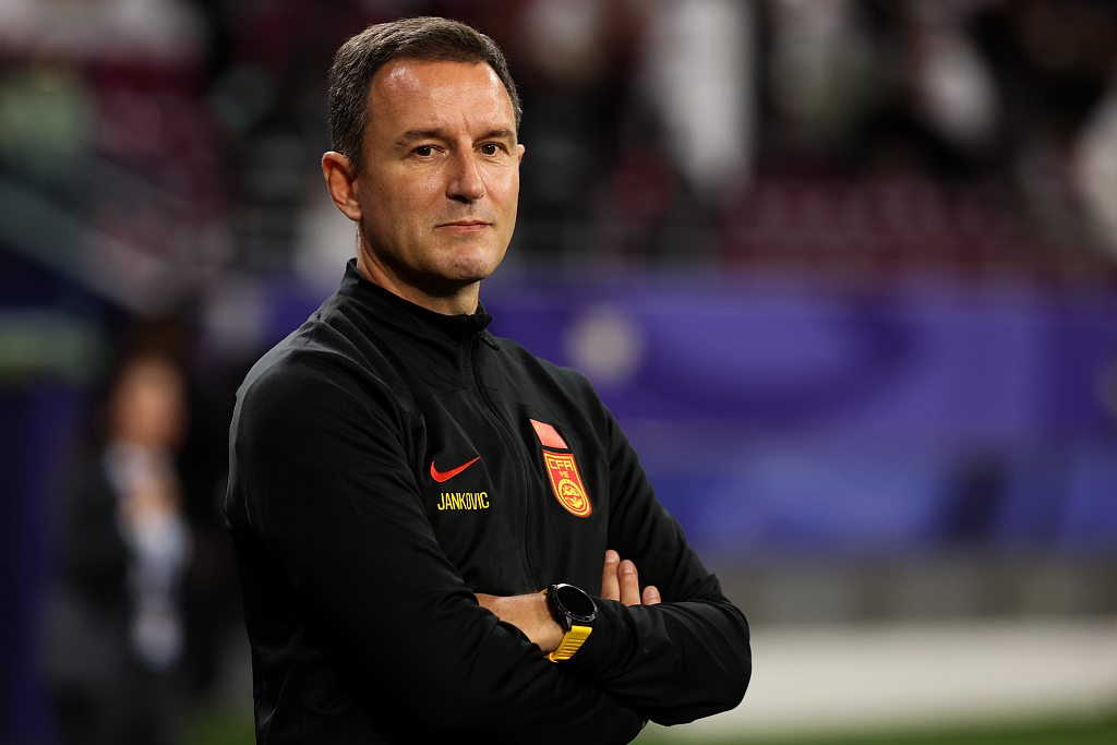 Aleksandar Jankovic, manager of the Chinese men's national football team, has been fired, February 24, 2024. /CFP