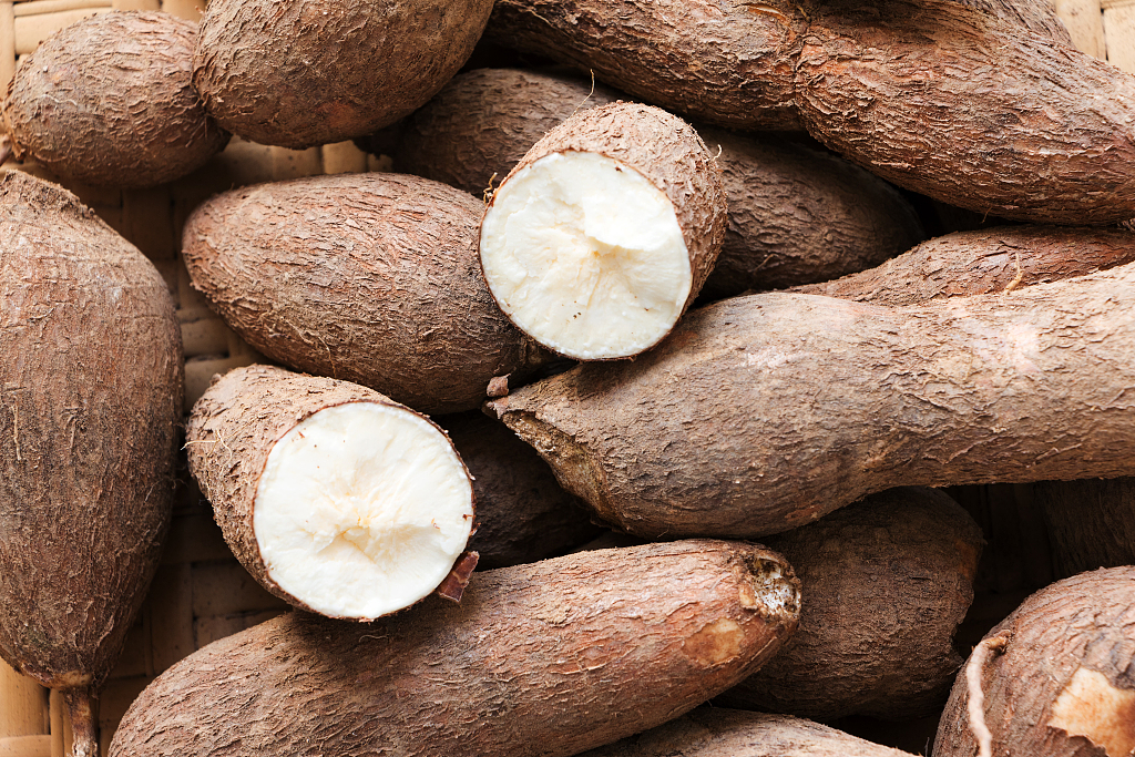 Cassava is a major staple food in Tanzania. /CFP