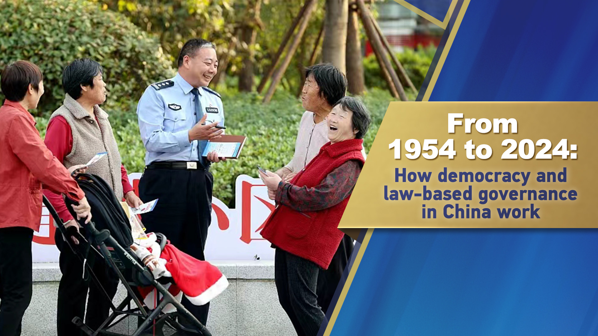 How democracy and law-based governance in China work
